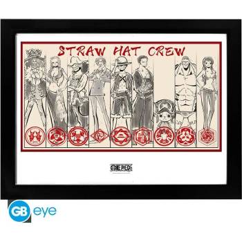 GBEye ONE PIECE - Framed print "Straw Hat Crew" (30x40) (GBEYE-GBYDCO058)