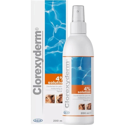 Clorexyderm roztok 4% spr 200 ml – Zboží Dáma