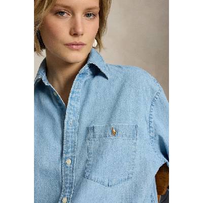 Ralph Lauren риза дамска от деним (211B17139)