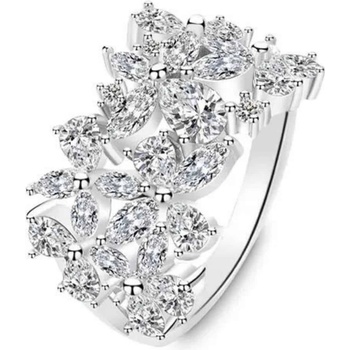 Silenti Jewelry Сребърен пръстен "Оживеност" - 8 - 57мм (18.1мм диам. )