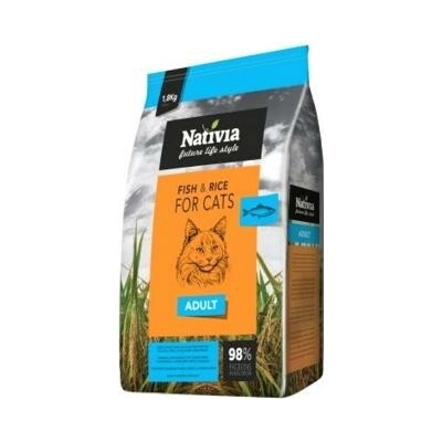 Nativia Cat Adult Fish & Rice 10 kg