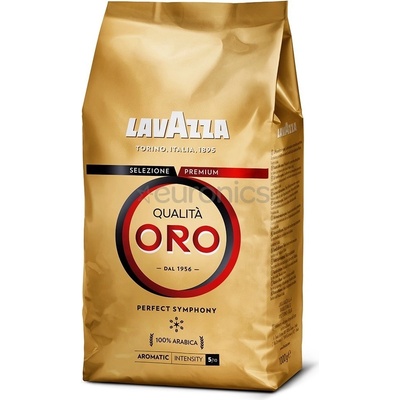 1 кг. кафе на зърна lavazza crema qualita oro