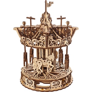 UGears Механичен 3D модел UGears Въртележка