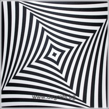 Image 1 of Таванска плоскост 50/50 номер 82554 бял-черен