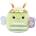 Jazwares Squishmallows: Сибил зелена пчеличка - 20 см (SQER01222)