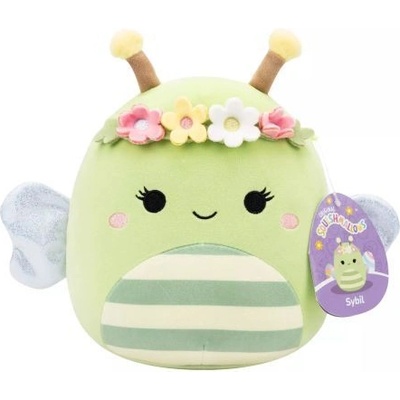 Jazwares Squishmallows: Сибил зелена пчеличка - 20 см (SQER01222)