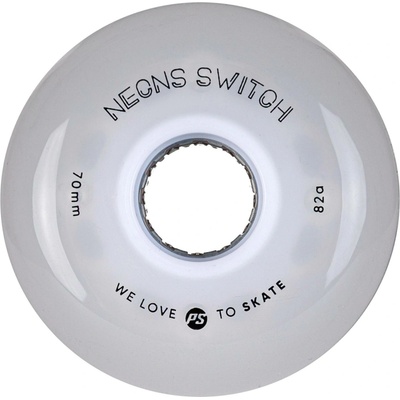 Powerslide Neons Switch LED 4ks 82A, 70mm