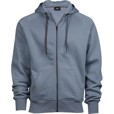 TeeJays mikina TJ 5435 s kapucí na zip pánská COT-185435o4901 Šedá flint