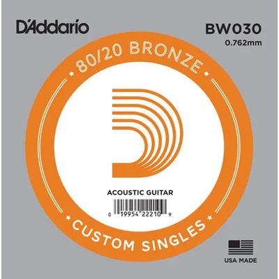D'Addario BW030 Единична струна за китара (BW030)