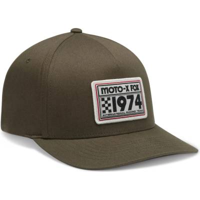 Fox Racing 1974 Flexfit Olive Green
