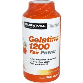 Survival Gelatina 1200 Fair Power 150 kapslí