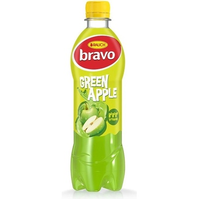 Bravo apple green / zelené jablko 0,5l PET
