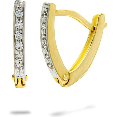 Blink-Blink elegantné diamantové náušnice 3324ZDG