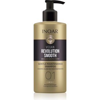 INOAR Vegan Revolution Smooth изправящ шампоан за суха и непокорна коса 350ml
