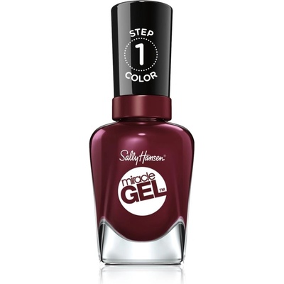 Sally Hansen Miracle Gel гел лак за нокти без използване на UV/LED лампа цвят 480 Wine Stock 14, 7ml