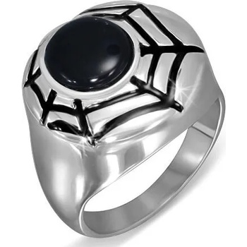 Image 1 of Дамски пръстен с черен ахат