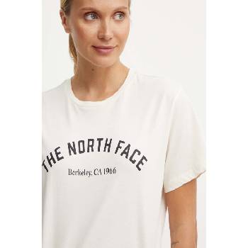 The North Face Памучна тениска The North Face Tee Varsity Graphic в бежово NF0A89CQQLI1 (NF0A89CQQLI1)