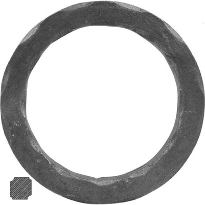 Kruh ø120 mm, 12 x 12 mm, zdobený