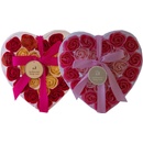 Salsa mydlové kvety ruže v krabičke v tvare srdca 24 x 4 g