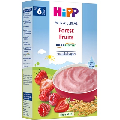 Hipp БИО Млечна каша горски плодове 6м+ 250 г