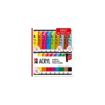 Marabu Акрилни бои Effect 18 х 36мл
