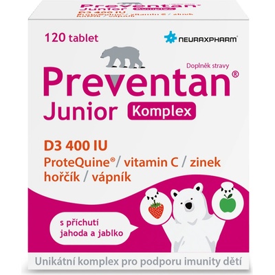 Preventan Junior Komplex D3 400IU 120 tablet