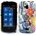 Nokia Lumia 610 Blue Flower Силиконов Калъф + Протектор