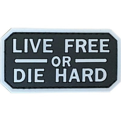 WARAGOD Live Free PVC nášivka