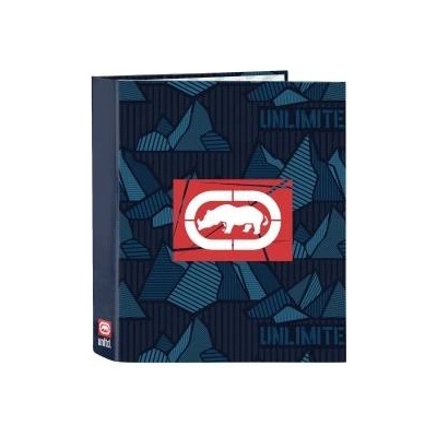 Eckō Unltd Папка с пръстени Eckō Unltd. Peaks Морско син A4 (27 x 33 x 6 cm)