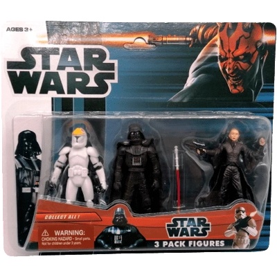 Комплект 3 Героя 9 см. star wars 7145