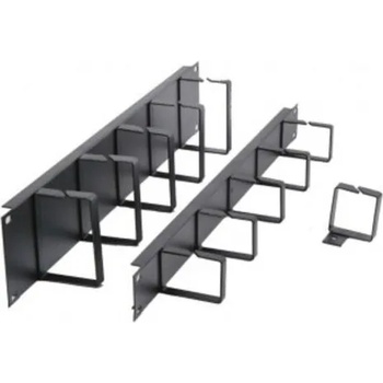 Formrack 19" 1U Cable Management Panel with metal brackets (F0565O1U)
