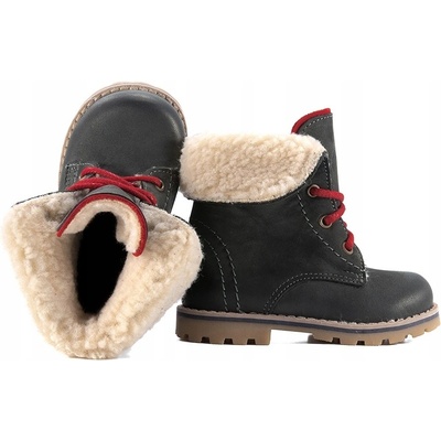 Emel E2648-6 boty zateplené zimní kozačky