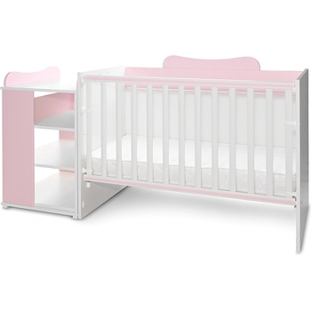 Lorelli Трансформиращо се легло 190/82 Lorelli - Multi, Бяло/Orchid Pink (10150570038A)