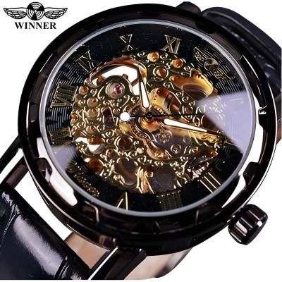 Winner Часовник Winner RE-14452 - Черен KP14452 (RE-14452)