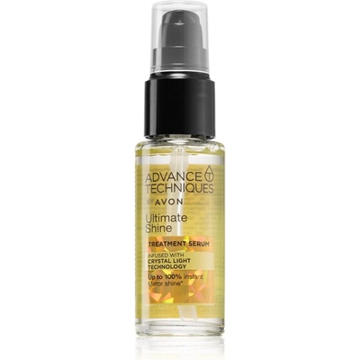 Avon Advance Techniques Ultimate Shine серум за коса за сияен блясък 30ml
