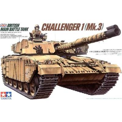 Tamiya British Main Battle Tank CHALLENGER 2 Desertised 1:48