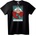 NOONEBRAND Тениска Айнщайн Суперхерой - 4XL, Black