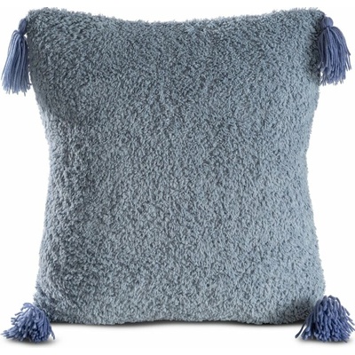 Takoy ELDA so štruktúrou mäkkého kožúška s ozdobnými strapcami-HF-440078 45 x 45 cm