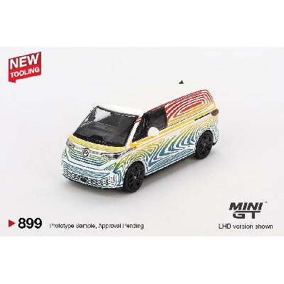 MINI GT Volkswagen ID. Buzz Prototype Rainbow 1:64
