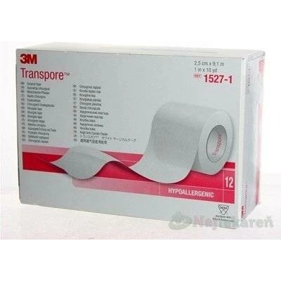 3M TRANSPORE náplast cívka 12 ks