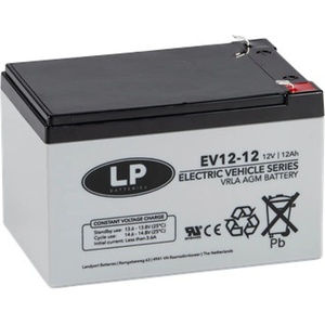 Ritar Акумулаторна батерия Ritar Power EV12-12, 12V, 12Ah, AGM, F1/F2 конектори (EV12-12)
