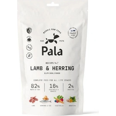 PALA Raw Dog Food nr.7 Lamb & Herring 100 g
