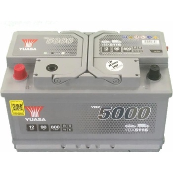 Image 1 of YUASA 90Ah 800A left+ YBX5116