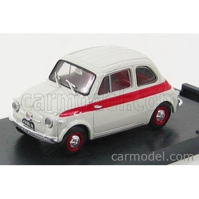 Brumm Fiat 500 Nuova Sport Tetto Metallico Metal Top 1957 Světle Šedá 1:43