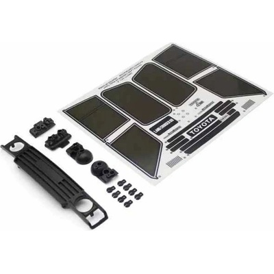 Kyosho KC10 Toyota Land-Cruiser 60 Body Type 1 Black Grille Set