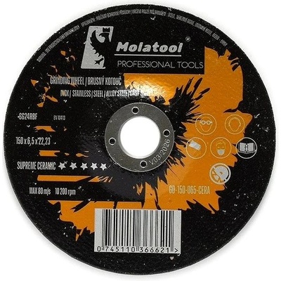Molatool Brusný kotouč keramický 150 × 6,5 × 22,2 mm GD-150-065-CERA