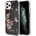GUESS Flower Collection Case 04 - дизайнерски кейс с висока защита за iPhone 11 Pro Max (черен)