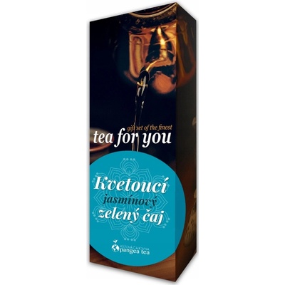 Růžová čajovna Pangea Tea Dárková kolekce Tea for You KVETOUCÍ 74 g