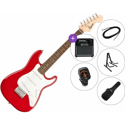 Fender Squier Mini Stratocaster IL Premium SET Dakota Red