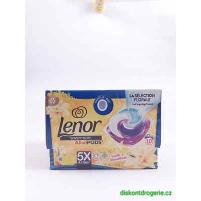 Lenor kapsle PD vanille Mimosa Bloesem 10 PD